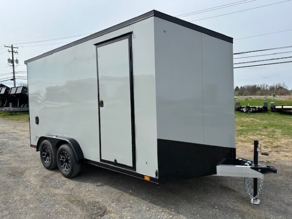 ATC 7.5 x 14 Aluminum Enclosed Cargo Trailer – Black Trim