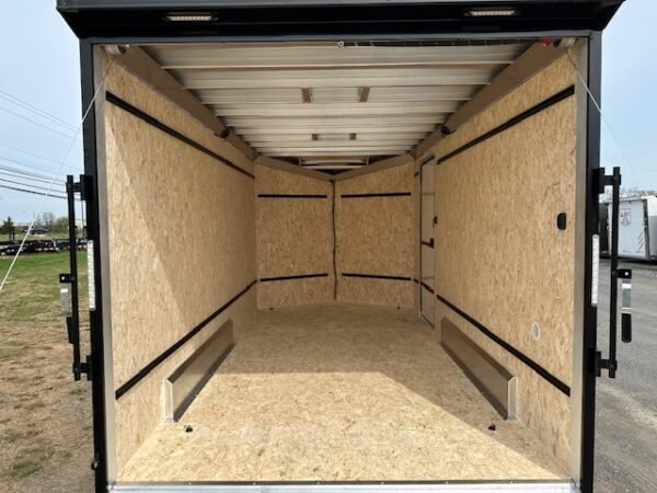 ATC 7.5 x 14 Aluminum Enclosed Cargo Trailer – Black Trim - Image 6