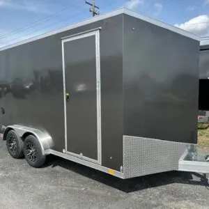 ATC 7.5 x 14 Aluminum Enclosed Cargo Trailer – UTV Door