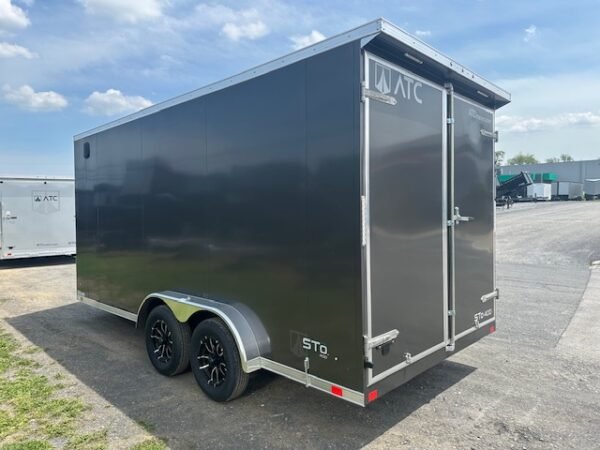 ATC 7.5 x 16 Aluminum Enclosed Cargo Trailer – Barn Doors - Image 7