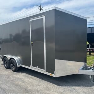 ATC 7.5 x 16 Aluminum Enclosed Cargo Trailer – Barn Doors