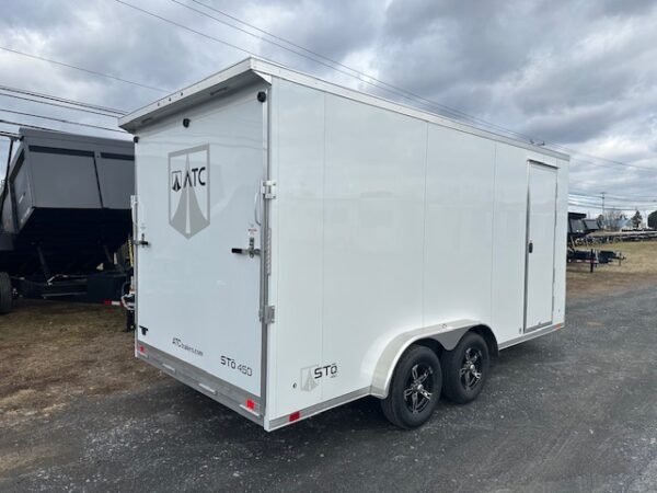 ATC 7.5 x 16 Aluminum Enclosed Cargo Trailer – Spoiler - Image 7
