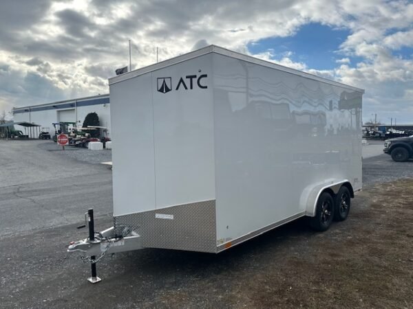 ATC 7.5 x 16 Aluminum Enclosed Cargo Trailer – Spoiler - Image 5