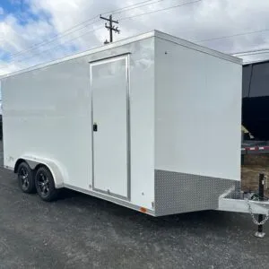 ATC 7.5 x 16 Aluminum Enclosed Cargo Trailer – Spoiler