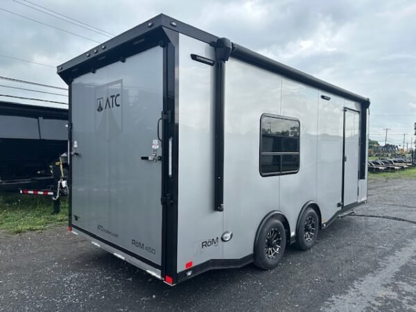 ATC 8.5 x 20 Aluminum Enclosed Car Trailer – Awning & AC - Image 4