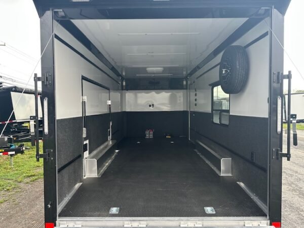 ATC 8.5 x 20 Aluminum Enclosed Car Trailer – Awning & AC - Image 6