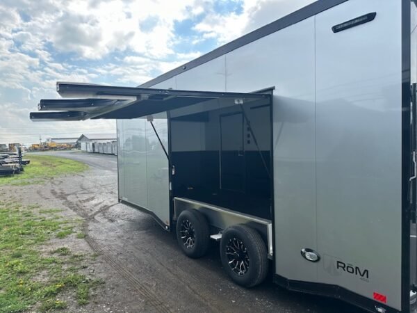 ATC 8.5 x 20 Aluminum Enclosed Car Trailer – Awning & AC - Image 10