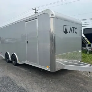 ATC 8.5 x 20 Aluminum Enclosed Car Trailer – Spoiler