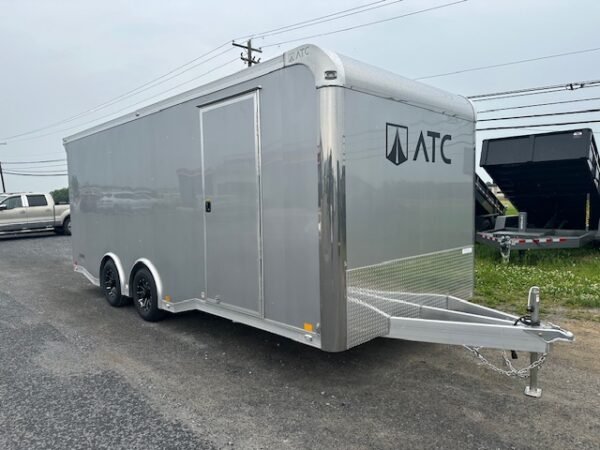 ATC 8.5 x 20 Aluminum Enclosed Car Trailer – Spoiler