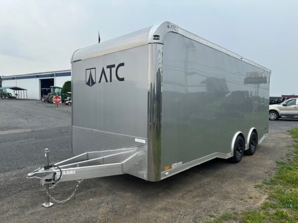 ATC 8.5 x 20 Aluminum Enclosed Car Trailer – Spoiler - Image 5