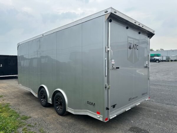 ATC 8.5 x 20 Aluminum Enclosed Car Trailer – Spoiler - Image 7