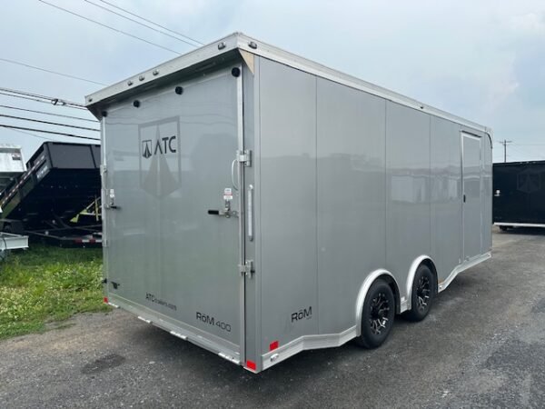 ATC 8.5 x 20 Aluminum Enclosed Car Trailer – Spoiler - Image 4