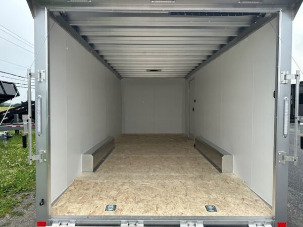 ATC 8.5 x 20 Aluminum Enclosed Car Trailer – Spoiler - Image 6
