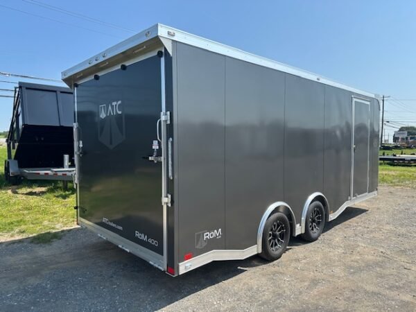 ATC 8.5 x 20 Aluminum Enclosed Car Hauler – Spread Axles - Image 4