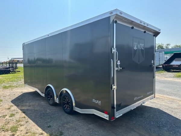 ATC 8.5 x 20 Aluminum Enclosed Car Hauler – Spread Axles - Image 7