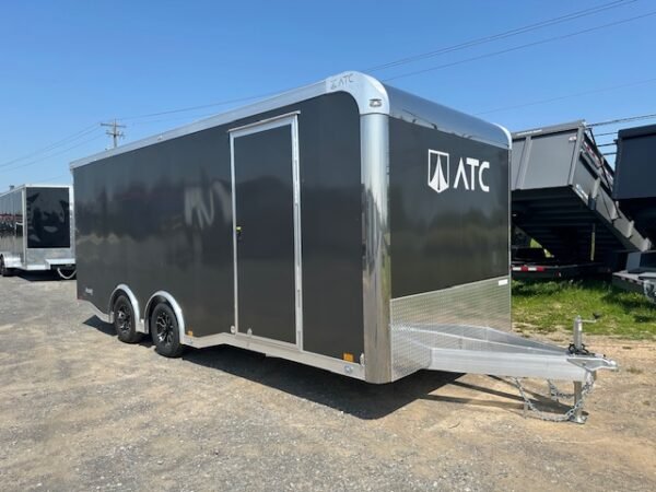 ATC 8.5 x 20 Aluminum Enclosed Car Hauler – Spread Axles