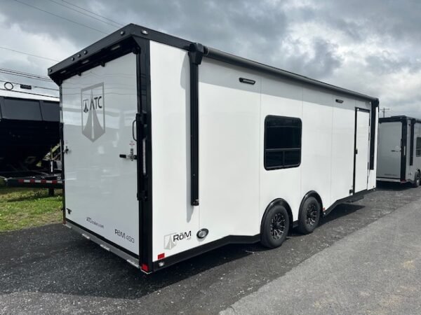 ATC 8.5 x 24 Aluminum Enclosed Car Trailer – Awning & AC - Image 4