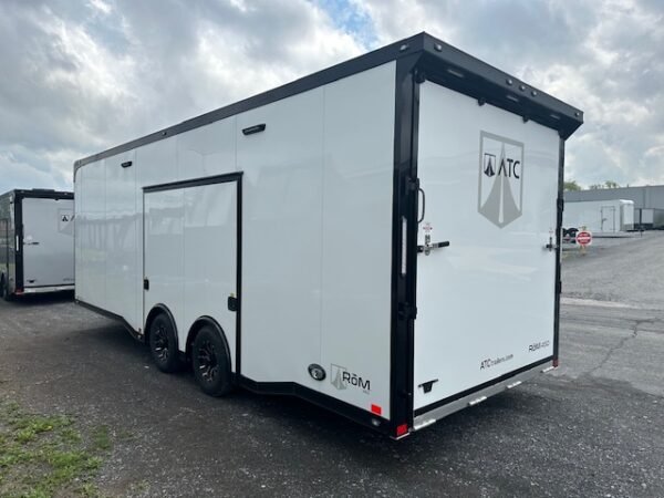 ATC 8.5 x 24 Aluminum Enclosed Car Trailer – Awning & AC - Image 7