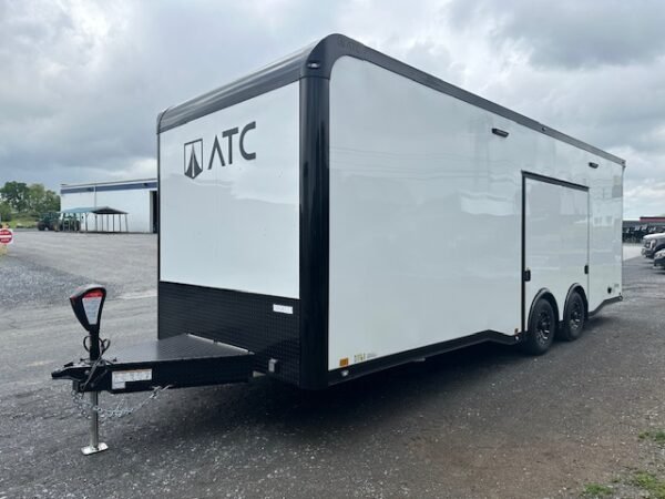 ATC 8.5 x 24 Aluminum Enclosed Car Trailer – Awning & AC - Image 5