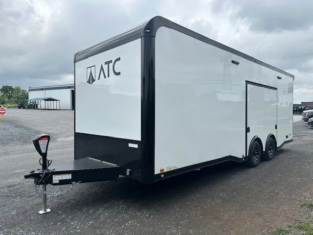 ATC 8.5 x 24 Aluminum Enclosed Car Trailer – Awning & AC - Image 5
