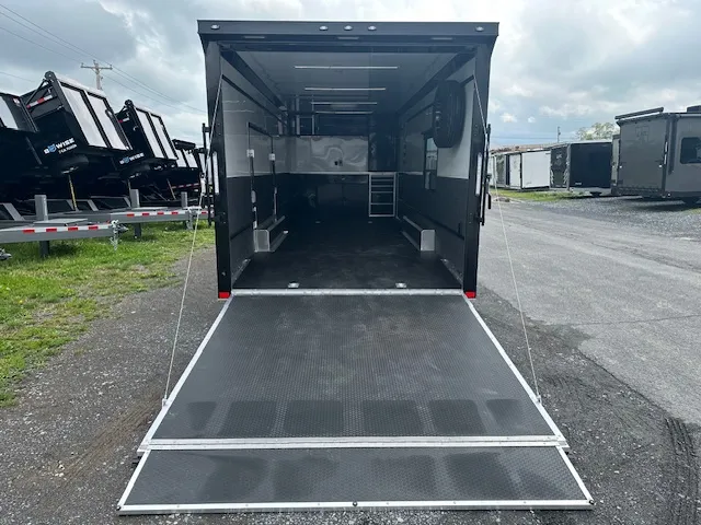 ATC 8.5 x 24 Aluminum Enclosed Car Trailer – Awning & AC - Image 3