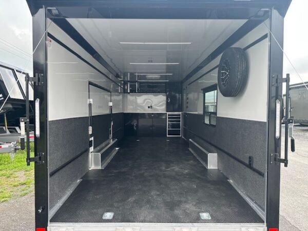 ATC 8.5 x 24 Aluminum Enclosed Car Trailer – Awning & AC - Image 6