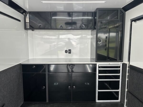 ATC 8.5 x 24 Aluminum Enclosed Car Trailer – Awning & AC - Image 9