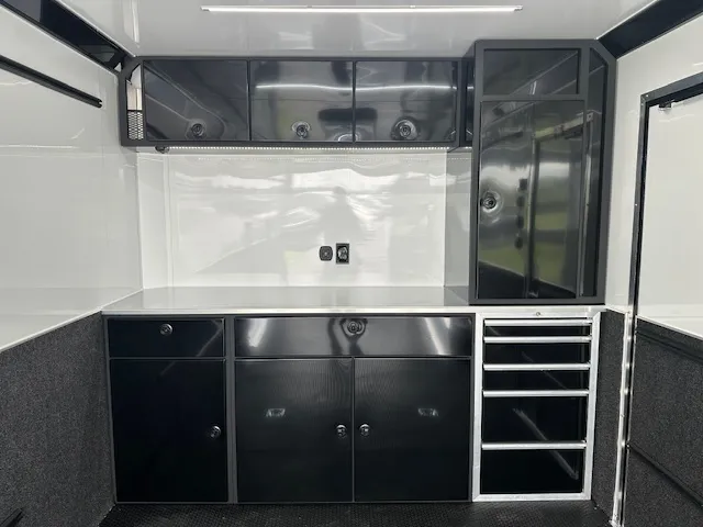 ATC 8.5 x 24 Aluminum Enclosed Car Trailer – Awning & AC - Image 9