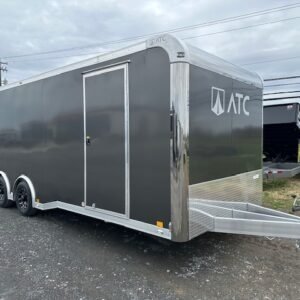 ATC 8.5 x 24 Aluminum Enclosed Car Trailer – ROM 450