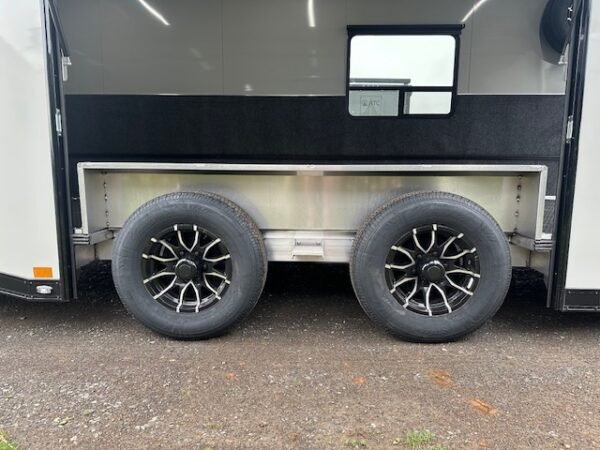 ATC 8.5 x 28 Aluminum Enclosed Car Trailer – Awning & AC - Image 9