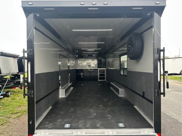 ATC 8.5 x 28 Aluminum Enclosed Car Trailer – Awning & AC - Image 6