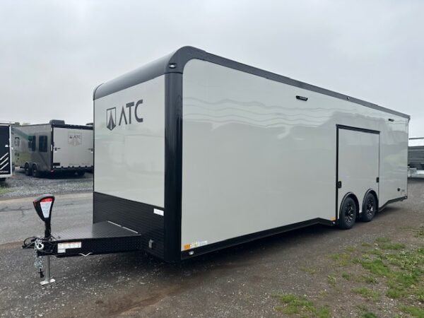 ATC 8.5 x 28 Aluminum Enclosed Car Trailer – Awning & AC - Image 5