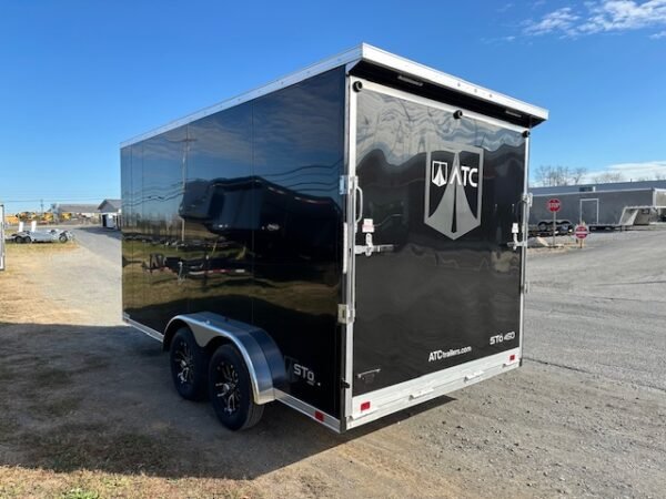 ATC 7.5 x 14 Aluminum Enclosed Cargo Trailer – Spoiler - Image 4