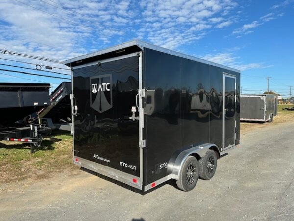 ATC 7.5 x 14 Aluminum Enclosed Cargo Trailer – Spoiler - Image 7
