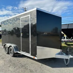 ATC 7.5 x 14 Aluminum Enclosed Cargo Trailer – Spoiler