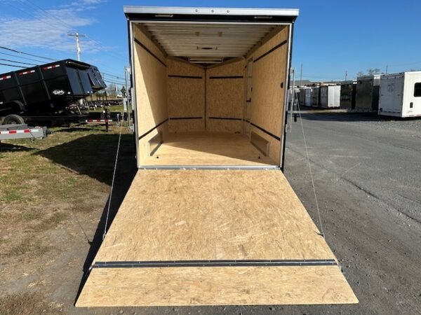 ATC 7.5 x 14 Aluminum Enclosed Cargo Trailer – Spoiler - Image 3