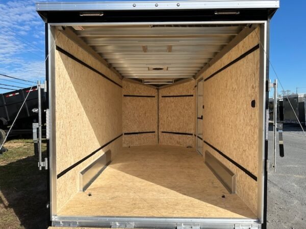 ATC 7.5 x 14 Aluminum Enclosed Cargo Trailer – Spoiler - Image 6