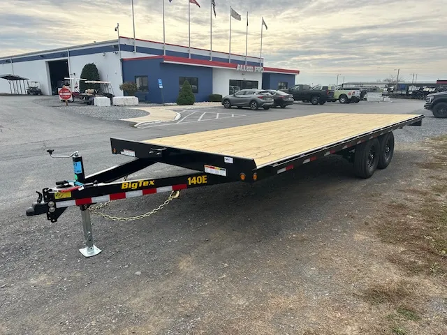 Big Tex 8.5 X 22 Deckover Equipment Trailer – Flat Deck - Image 5
