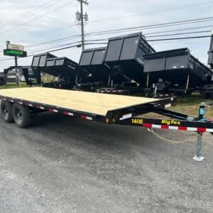 Big Tex 8.5 X 22 Deckover Equipment Trailer – Flat Deck