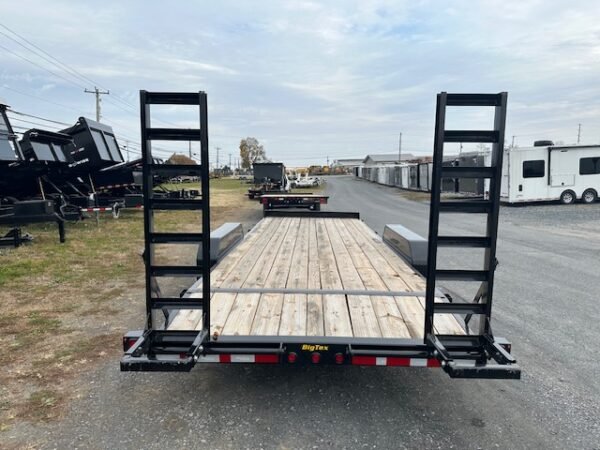 Big Tex 7 x 22 14EB Equipment Trailer – 14K Ladder Ramps - Image 3