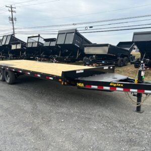 Big Tex 8.5 x 24 Deckover Equipment Trailer – Slide Out Ramps