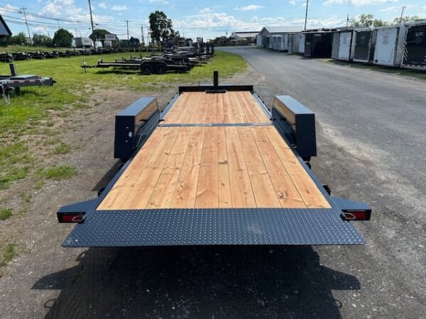 BWise 7 x 22 Low Profile Full Tilt Equipment Trailer - Image 3