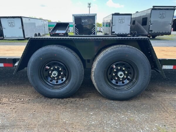 BWise 7 x 22 Low Profile Full Tilt Equipment Trailer - Image 6