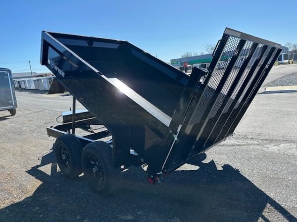 BWise 6 x 10 Low Profile Dump Trailer – Landscape Gate - Image 4