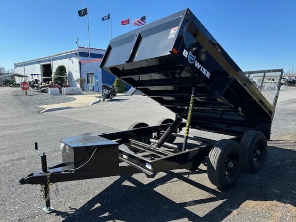 BWise 6 x 10 Low Profile Dump Trailer – Landscape Gate - Image 5