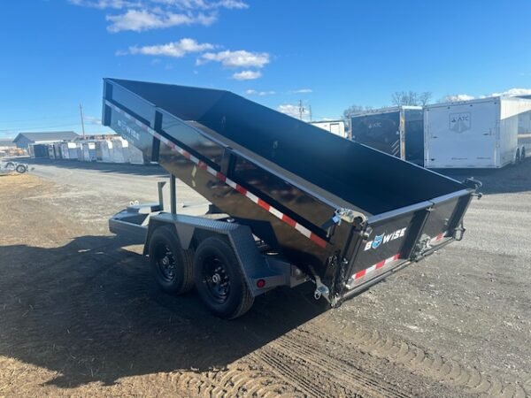 BWise 7 x 14 Dump Trailer – Combo Gate With Ramps - Image 7