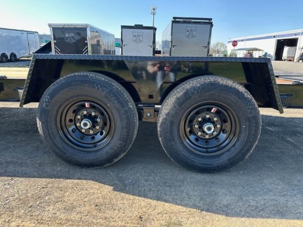 BWise 7 x 20 Heavy Duty Equipment Trailer – Full Width Ramps - Image 6