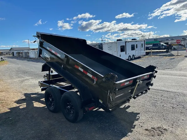 CAM Superline 6 x 10 Dump Trailer – Ladder Ramps - Image 7
