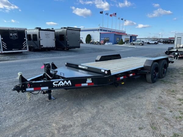 CAM Superline 7 x 18 Gravity Tilt Equipment Trailer – 8K Axles - Image 5