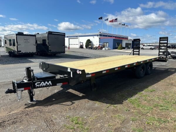CAM Superline 8.5 x 24 Deckover Equipment Trailer – Ladder Ramps - Image 5